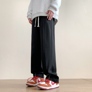 2023秋季新款休闲运动裤宽松休闲裤阔腿裤学生长裤卫裤男