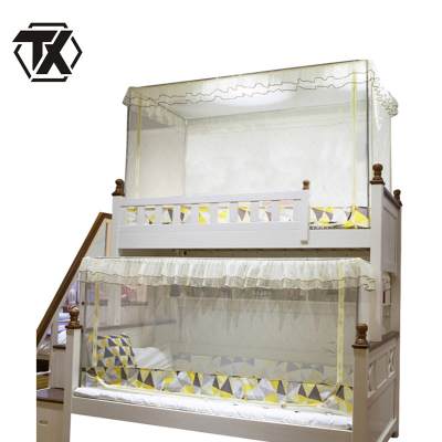 铁迅上下铺方顶蚊帐X12 顶