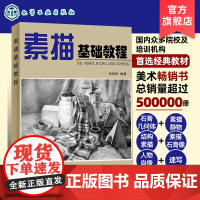 正版 素描基础教程 张恒国 素描零基础初自学入门教程材书籍 铅笔手绘画画册 零基础初学自学起步石膏几何体静物结构铅笔手绘