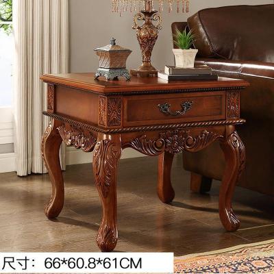 森美人沙发边几北欧式角几美式实木客厅边桌轻奢边桌小茶几复古家用方几