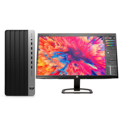 惠普(HP)战99电脑主机 商用办公台式机电脑整机定制版(12代i5-12500 16G 1TB+256GB固态 WiFi 蓝牙 三年上门)+23.8英寸显示器