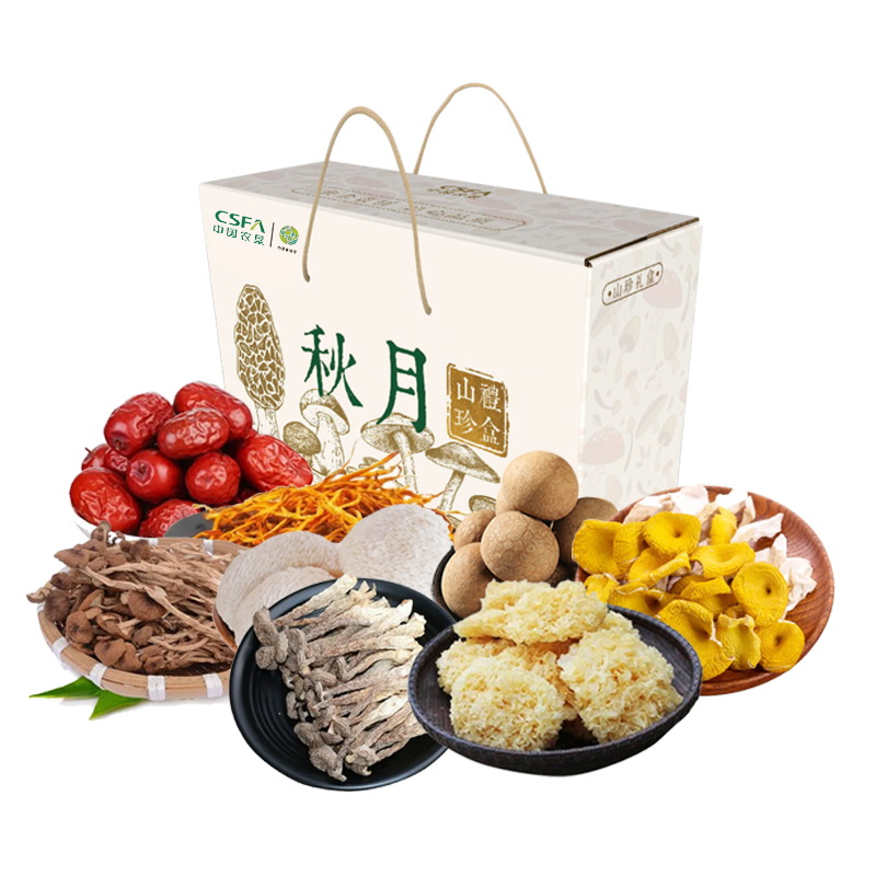 中垦飨味堂 山珍礼盒·秋月 1060g 单位:盒 中国农垦出品