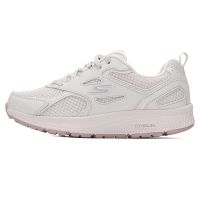 Skechers斯凯奇女鞋新款网面透气运动鞋减震跑步鞋128075-NAT ZP