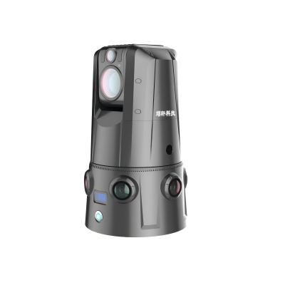 翊轩科技 YX-IPC-YXCAI57X 全景型跟踪摄像机移动视频检测装置 3D移动布控球全维度云台(计量单位:台)黑色