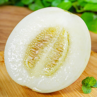 [苏鲜生]陕西甜瓜 白肉 净重4.5斤 应季水果