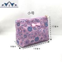 少女心化妆包大容量ins风便携旅行简约随身化妆品收纳包收纳袋 三维工匠