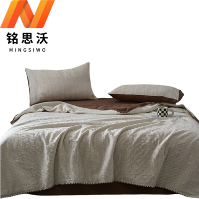 铭思沃双人被2.0米床条 夏野咖