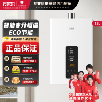 万家乐 13升燃气热水器 升级0.1度恒温智能变升 ECO节能电辅防冻WIFI智控 天然气JSQ26-13TP1(F)