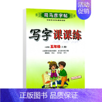 写字课课练·五年级(上册) [正版]写字课课练人教版语文英语字帖一二三四五六七八九年级下册上册同步小学生字帖铅笔钢笔字楷