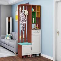 玄关柜酒柜鞋柜一体靠墙轻奢屏风餐边柜双面进风水客厅挡煞隔断