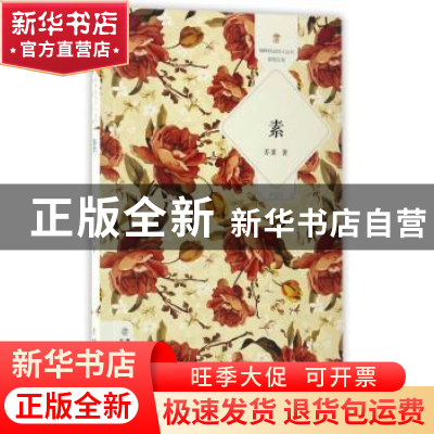 正版 素 苏素 海峡文艺出版社 9787555011262 书籍