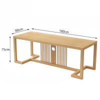 铭思沃茶几180*80*75cm张