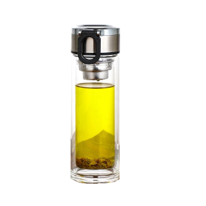 历途科技 可提玻璃水杯 300ml