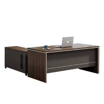 慧采云 办公家具老板桌现代简约办公桌总裁桌大班台经理主管办公室电脑桌1.8米