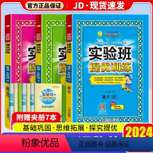 [3本套](语文+数学+英语)/人教版 五年级下 [正版]2024春新版实验班提优训练五年级5年级上册下册语文数学英语人