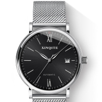 新奇特正品手表男士学生自动机械表超薄防水皮带时尚简约商务精选新款男表X-37