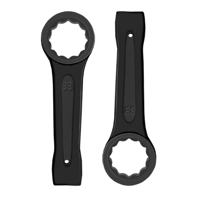 立伟铁牛敲击梅花扳手33mm/把