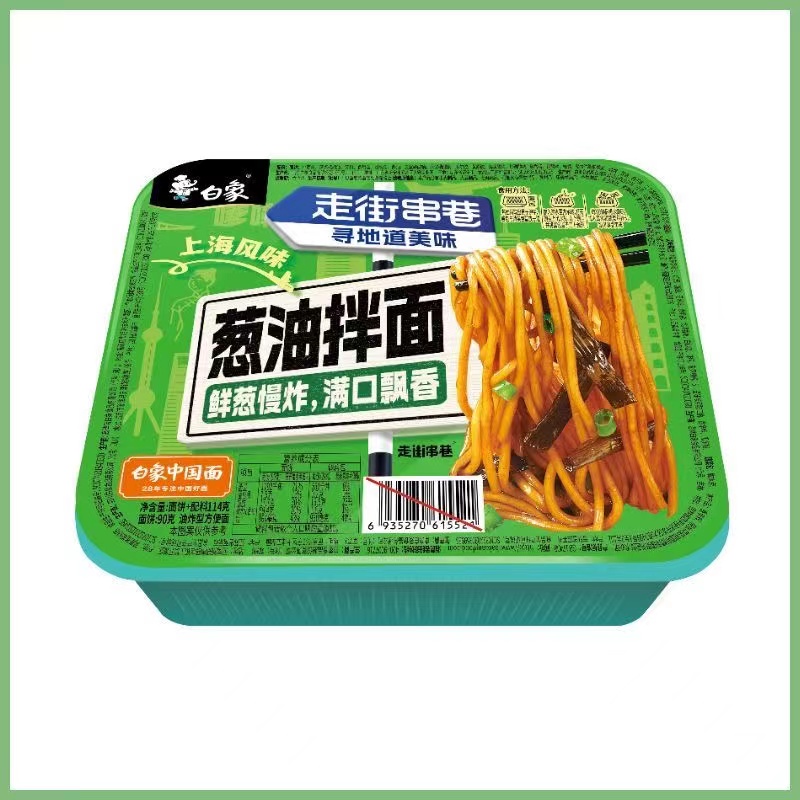 白象上海风味葱油拌面114g*12盒