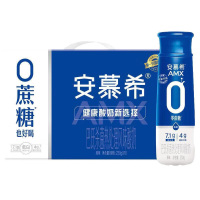 伊利安慕希丝滑畅饮酸奶AMX0零蔗糖PET原味230g*10瓶