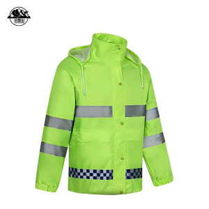 沿盘山 雨衣 兰格绿 M-4XL(下单请备注尺码) 套