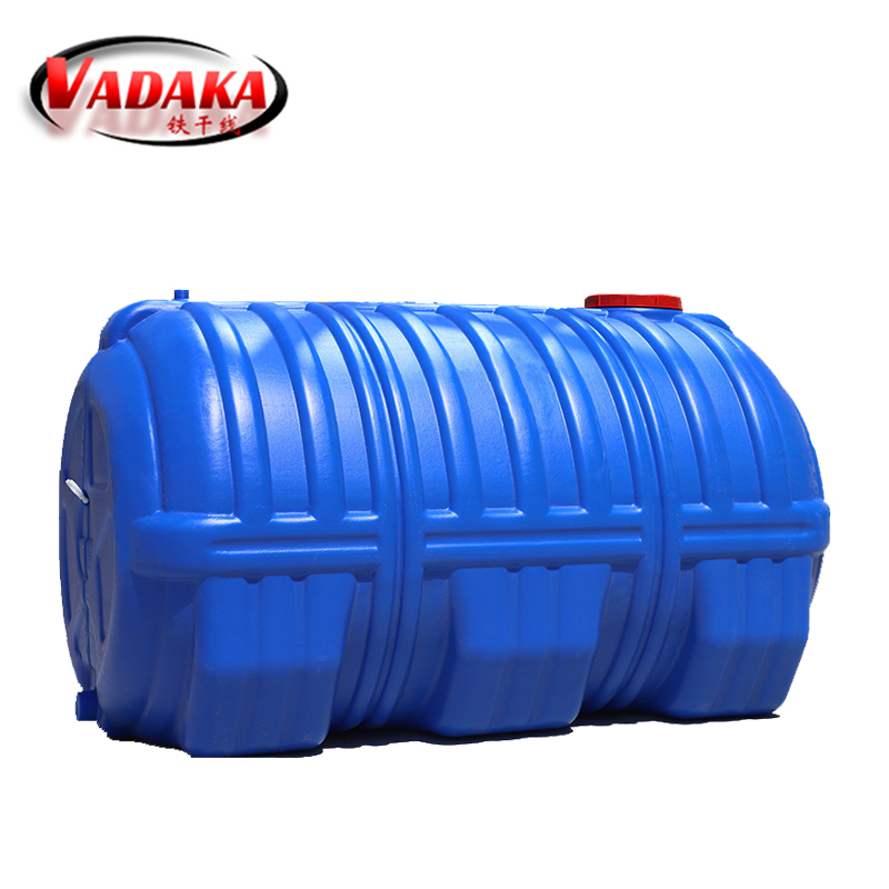 VADAKA农具卧式塑料储水桶新品抗老化特厚蓝6000斤个