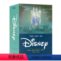 [正版]迪士尼珍藏版100张经典动画明信片英文原版 The Art of Disney: The Golden Age