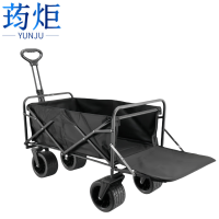 荺炬露营车10寸10cm轮个