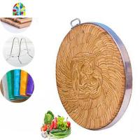 圆竹菜板砧板加厚菜墩剁肉剁骨案板全家用切菜板 FENGHOU 40CM*4.5厚(适合5-6人家用)