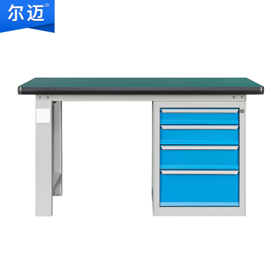 尔迈 重型钳工工作台防静电操作台工厂车间多功能工具台 1.2米 P款