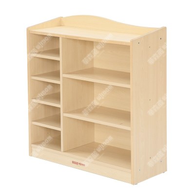 维也纳实木3层综合柜L80-枫木纹