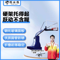 探仕狼 电动液压折叠电动行走成人专业比赛篮球架一副 TSL-JD03