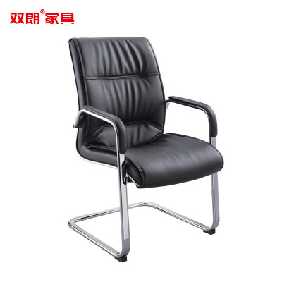 双朗 皮质办公会议椅 SL-14326JY 590*650*940mm 黑色 把