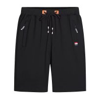 运动休闲短裤男士韩版大妈夏季新款三色版拉链外穿五分裤