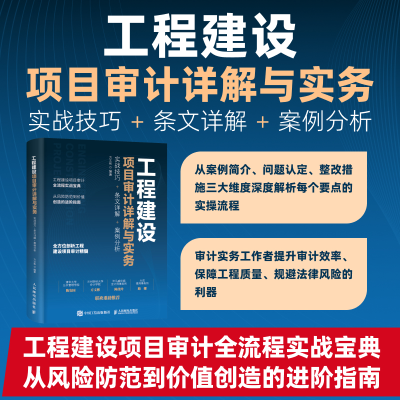 正版新书]工程建设项目审计详解与实务:实战技巧+条文详解+案例