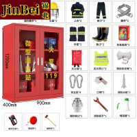 锦北消防器材柜放置工具柜工地商场展示柜应急柜 2人02款升级套餐