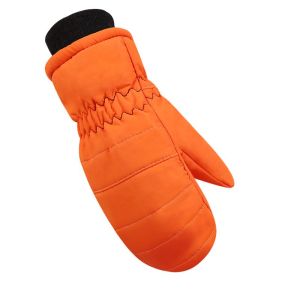 2-15岁儿童滑雪手套男女孩小学生户外保暖加绒加厚玩雪手套