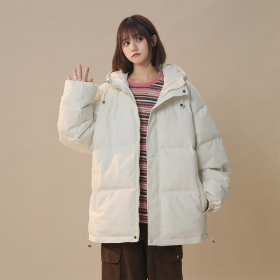 棉服外套新款男女同款秋冬季棉袄宽松面包休闲情侣加厚保暖棉衣男