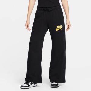 耐克(NIKE)女裤 女款简约时尚运动裤 春季新款柔软舒适百搭设计健身长裤 Black L