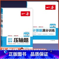 八年级》数学计算题+压轴题-人教版 初中通用 [正版]2024版初中基础知识大盘点语文数学英语物理化学生物地理政治历史道
