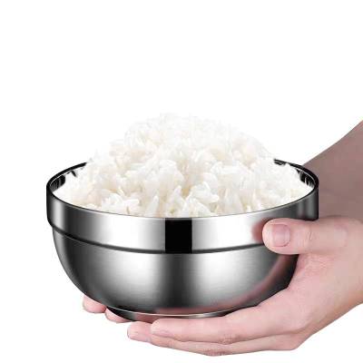 安立洁康 304不锈钢白金碗 15cm(个)