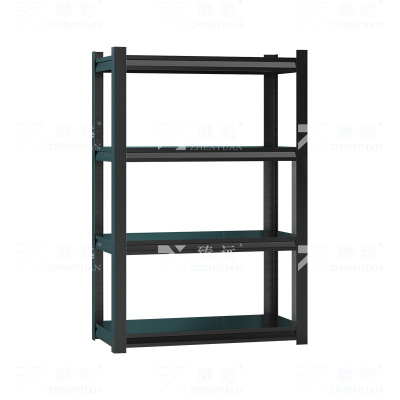 臻远ZY-ZWJ69 置物架落地收纳架仓库货架杂物整理架多层展示架铁架