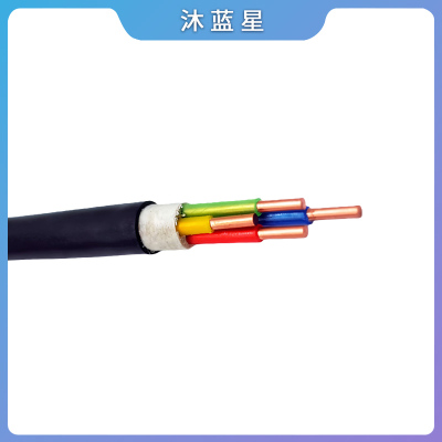 沐蓝星 纯铜电线电缆 16平/100米450V 捆