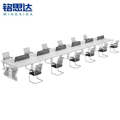 铭思达屏风办公桌十二人位含椅套