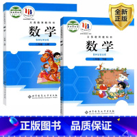 [正版]2024适用北师大版二年级数学上下册全套2本北师大版数学小学数学二年级上下册全套 北京师范大学出版数学二年级上