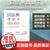 正版 民法典背景下婚姻家庭 继承纠纷处理难点精解 高兴 著 法律出版社 9787519764975