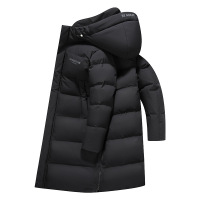 男装过膝长款极寒羽绒服冬季新款连帽加厚潮流羽绒服