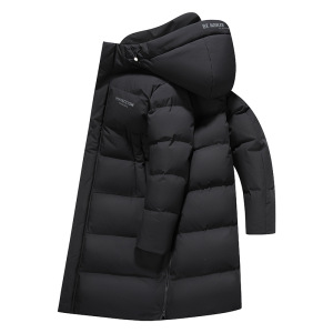 男装过膝长款极寒羽绒服冬季新款连帽加厚潮流羽绒服