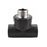 伟鹏双兴 PE外丝三通 PE50螺纹3/4(6分) 个