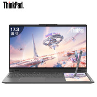 ThinkPad ThinkBook Plus 17 17CD 酷睿i7高清便携触控双屏轻薄商用17.3英寸办公设计本 标配 I7-12700H 16G/512G 120Hz高刷