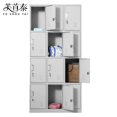 芙首泰储物收纳柜12门900*350*1800mm台